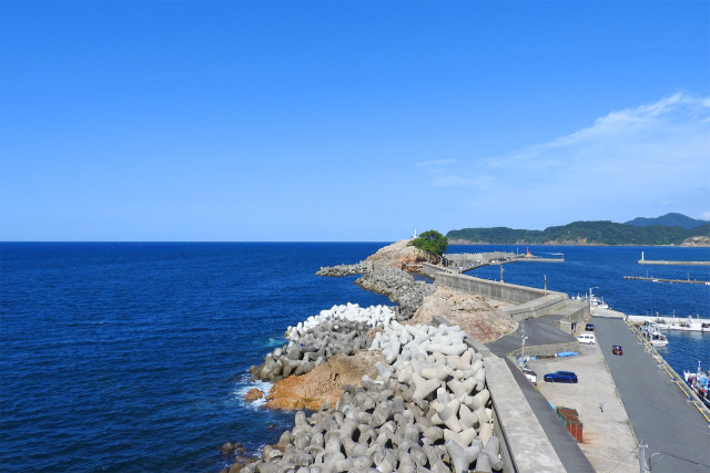 海岸 初秋 13 漁港