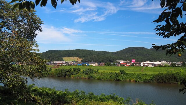 秋の船岡城址公園