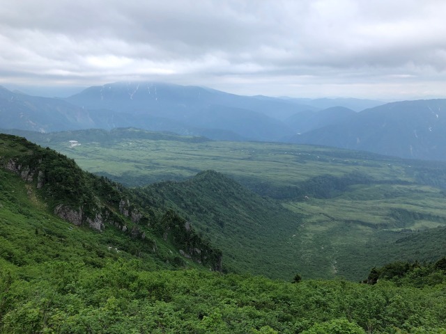 立山を望む