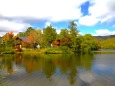 秋の曽原湖