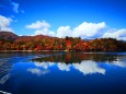 秋の中禅寺湖