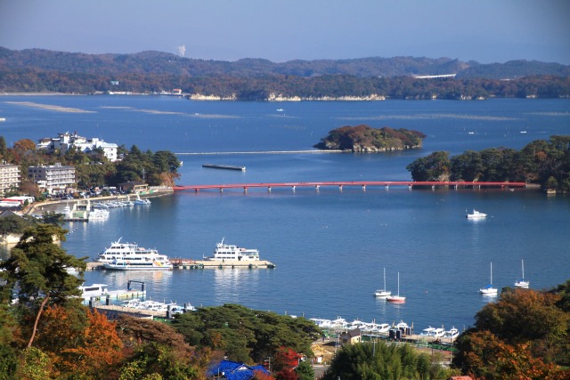 秋の松島