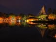 秋の夜の昭和記念公園