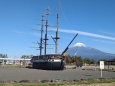 田子の浦港公園から望む富士山