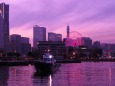 横浜の夕景