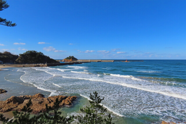 冬晴れ 山陰海岸 7