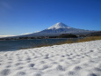 大石公園の雪