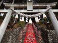 素盞嗚神社の雛段飾り