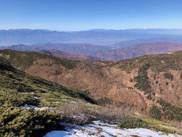 伊那路を望む