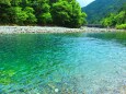 新緑と清流銚子川