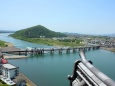 犬山城から木曽川