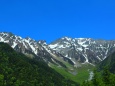 6月の穂高連峰