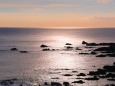 夏の潮岬の夕暮れ