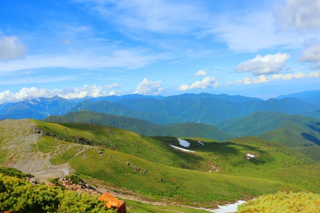 夏の乗鞍岳