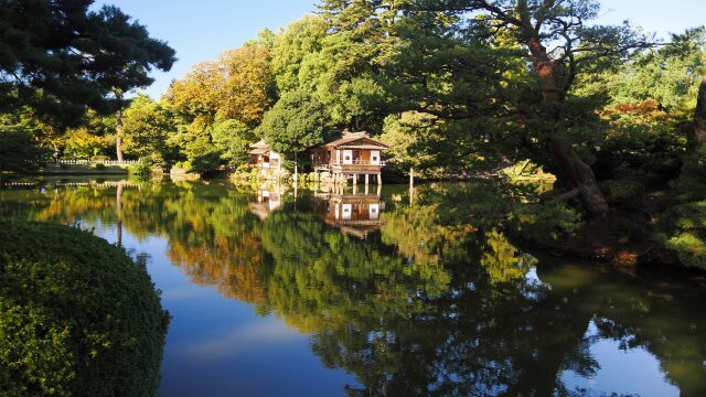 秋の兼六園