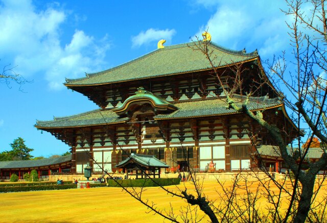 冬の東大寺