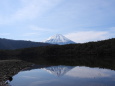 西湖の逆さ富士