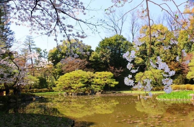 春の庭園