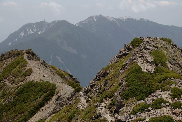 鳳凰三山を望む