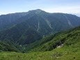 仙丈ヶ岳を望む