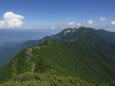 鳳凰三山を望む
