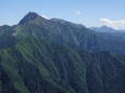 北岳を望む