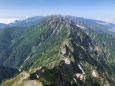 北アルプス北部を望む