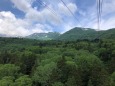 栂池ロープウエイからの眺め
