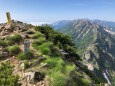鹿島槍ヶ岳北峯にて