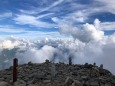 笠ヶ岳山頂にて