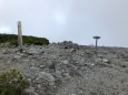 蝶ヶ岳にて