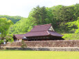 新緑に包まれる旧閑谷学校