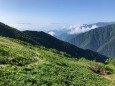 爺ヶ岳を下る