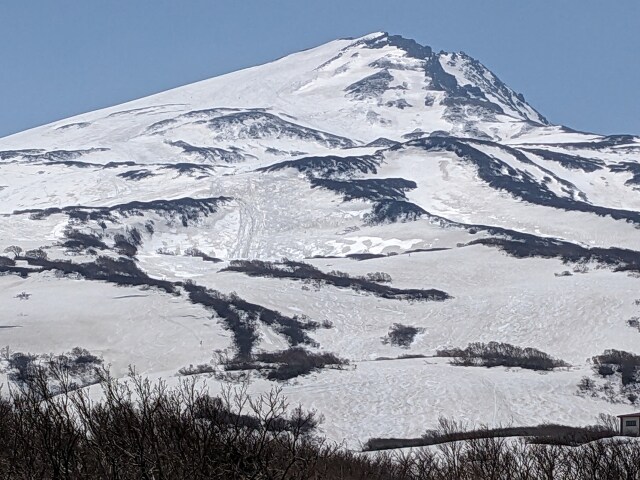 鳥海山を激写