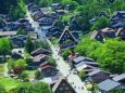 新緑の白川郷