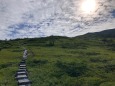 北ノ俣岳への道