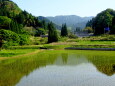 山間部旅の途中の静かな点在集落