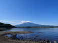 春の河口湖