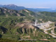 朝の立山にて