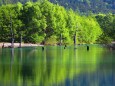 初夏の大正池