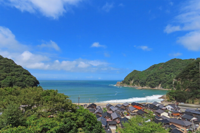 山陰海岸 夏3 餘部駅から