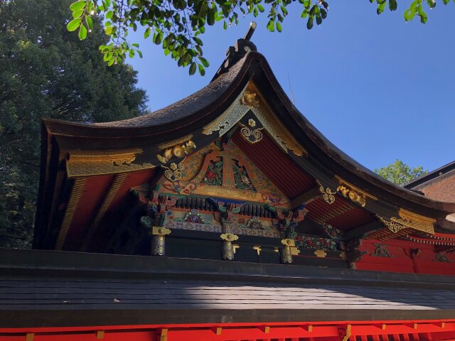 六名神社にて
