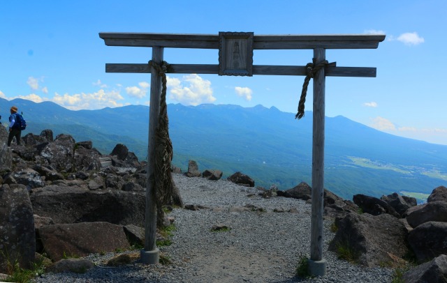 車山神社から八ヶ岳