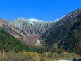 11月の穂高連峰