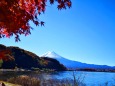 富士山と紅葉