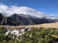 白馬岳を望む