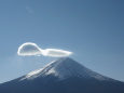 富士山おたまじゃくし笠雲