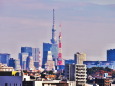 東京タワーとスカイツリー