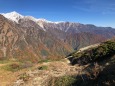 晩秋の白馬岳