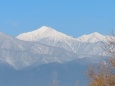 信州常念岳の冬